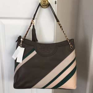 Tory Burch Fleming tote, NWT